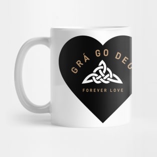 Forever Love Irish Celtic Knot Mug